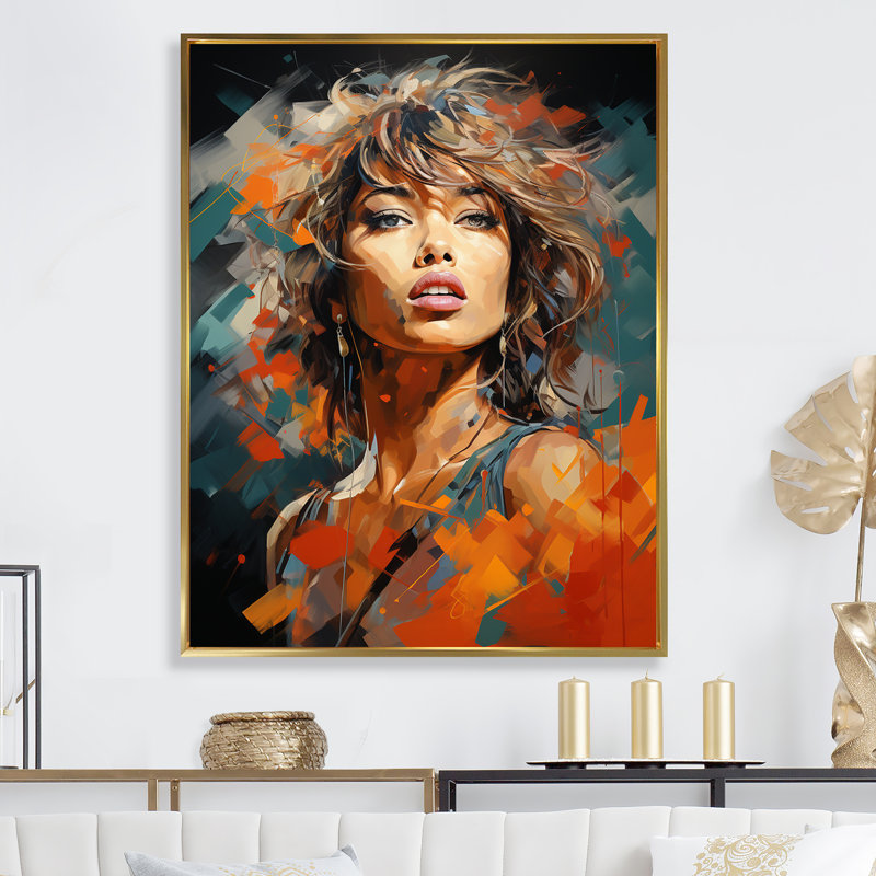 Turner Turner - Impressions sur toile_105864, Cadre flottant doré, H 44 po x l 34 po x P 1,5 po