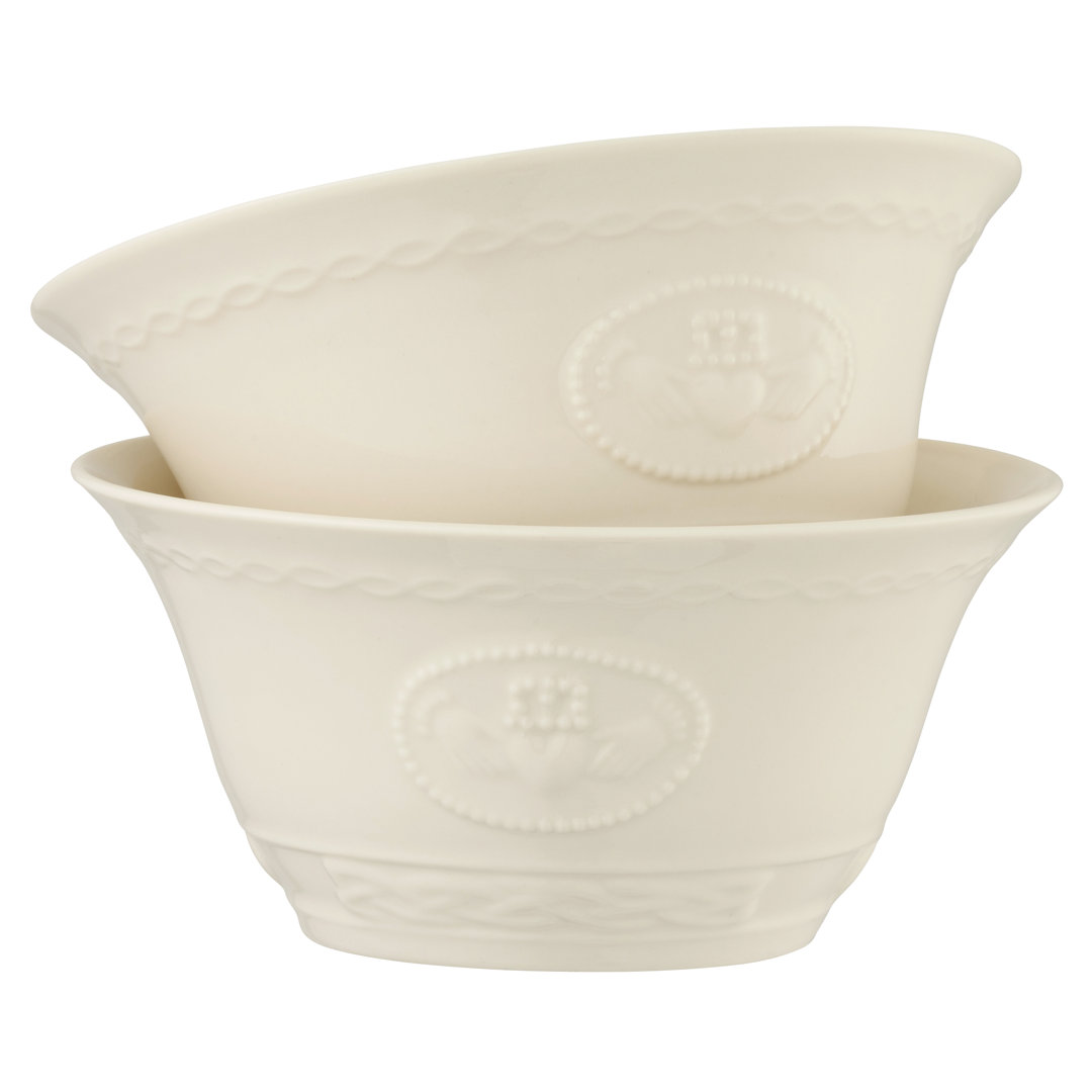 Claddagh and Celtic 20 oz. Bowl (Set of 2) Belleek Group