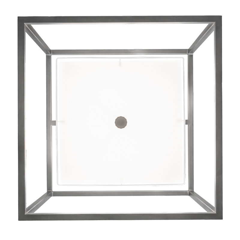 22" Square Kitzi Box Pendant