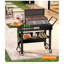 Table de barbecue pliable pour l'extérieur