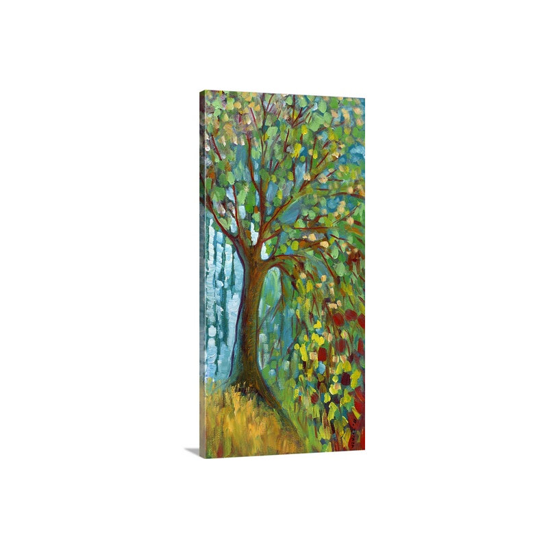 «Nolani Blue Autumn», reproduction d'art, H 30 po x l 15 po x P 1,5 po, Toile
