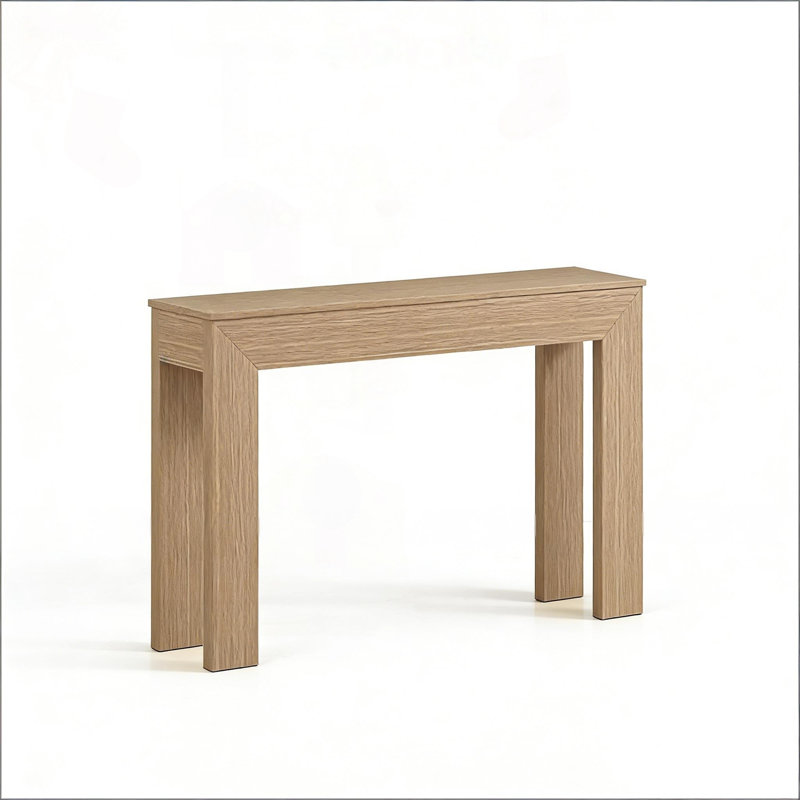 Modern Narrow Console Table with Anti-Tip Hardware