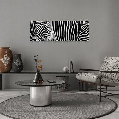 Abstract Zebra Patterns Abstract Contemporary Zebra Nature Wildlife Wall Art