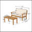 Causeuse et table basse Peyton-1508799554