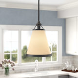 Luminaire suspendu conique à 1 lumière Maldanado