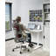 ALLY Polyester Blend Office Chair with Headrest