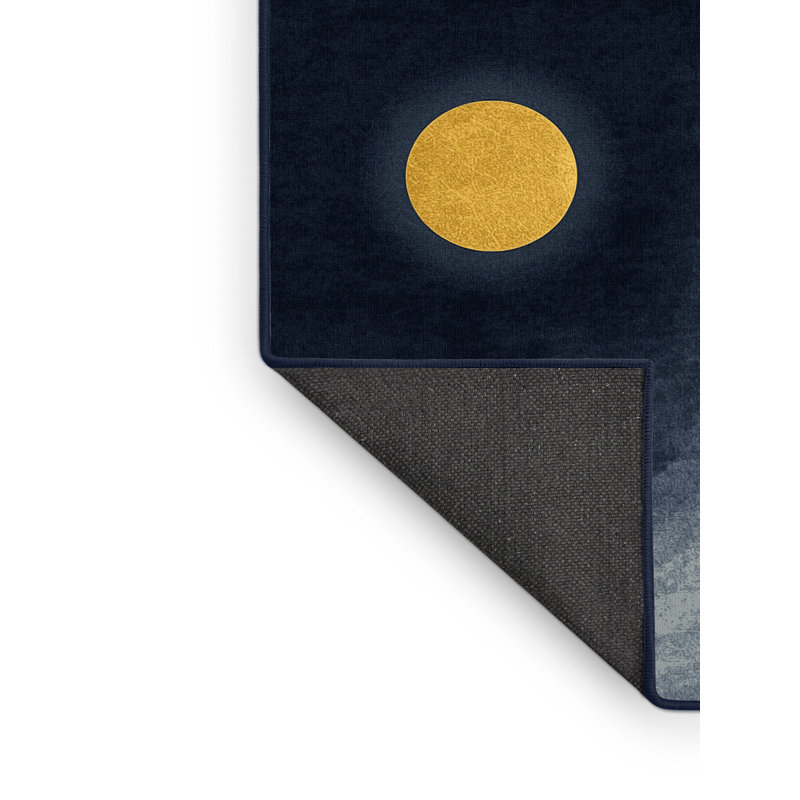 Tapis gris moelleux doux et moelleux Firefly, 8 x 10