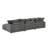 Ashira Wide Reversible Modular Corner Sectional with Ottoman-122480181