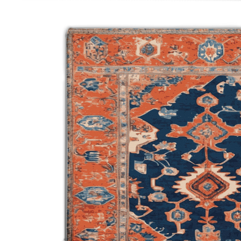 Tapis d'intérieur et d'extérieur Tabriz, Rectangle 9 pi x 12 pi