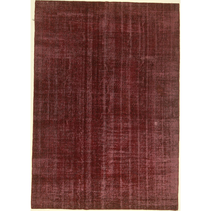 Hand Knotted Area Rug in Red