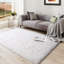 Tapis à poils longs blanc crème doux pour le salon Chambre à coucher Chambre d'enfant-1367799731-1346706419