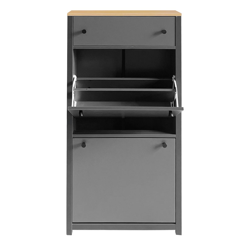 Armoire d'appoint Jaidenn, Gris