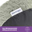 Silentnight Calming Plush Donut Pet Bed-108771585-108771586