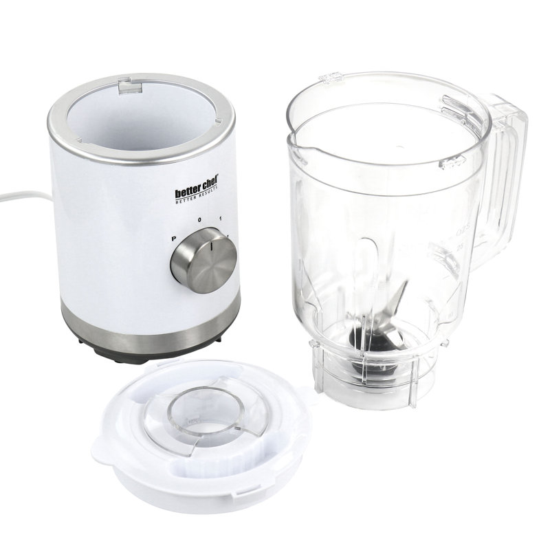 Better Chef 2 Speed 24oz. Countertop Blender, White