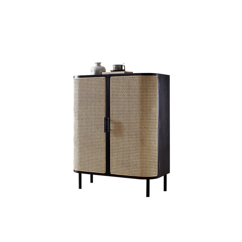 Armoire d'appoint Vintage, Noir