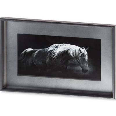 Bonnie Portrait by PHBurchett a Framed Art Print Matted under Glass
