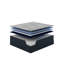 Matelas pour très grand lit avec résilience durable et matelas de nuit confortable, dissipation de la chaleur à changement de phase
