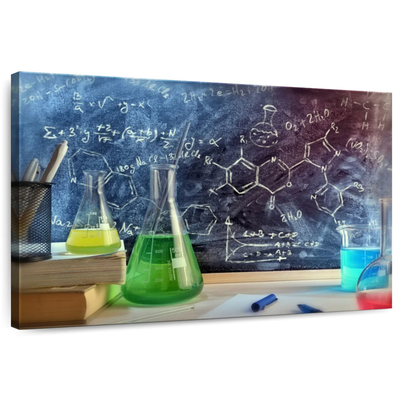 Keiri Chemistry Lesson, 34" H x 51" W