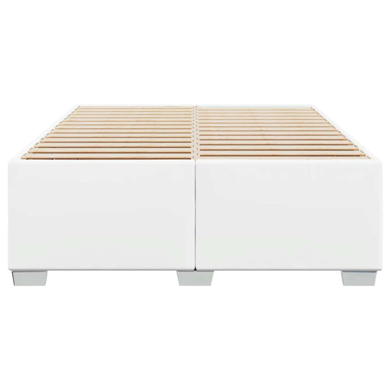 Lit en similicuir Latitude Run® Bed, Blanc, Lit double