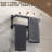 2-Tier Stainless Steel Wall Mounted Square Towel Rack With Concealed Mounting Hardware Staggered Two Rod Towel Rack-111715625-111715626