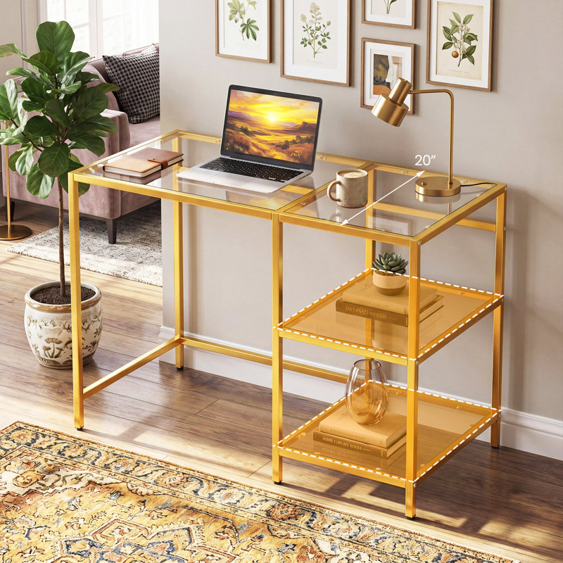 Bureau d'ordinateur l 42 po Sharifah
