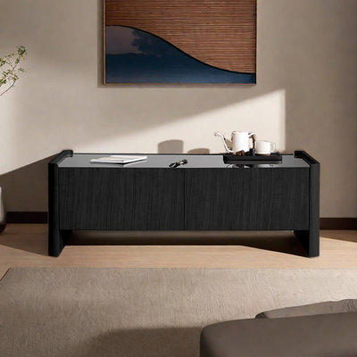 Modern Coffee Table with Glass
