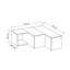 Modern White TV Stand with Numerous Shelves, 35.4 x 12.6 x 36.2 Inches | 100% Melamine Coated Particle Board, Thickness: 0.7 Inches | Wall-Mountable Design, Stylish Storage Solution for Living Room & Entertainment Spaces-1160696565