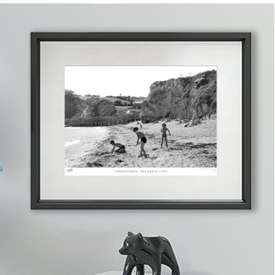 Charlestown, The Beach C1955 - Single Picture Frame Print