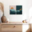 Soleil et lune en plein air, reproduction sur toile-211361038