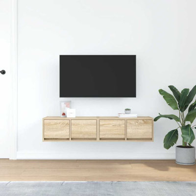 TV Cabinets 2 Pcs 31x25.5 Cm Engineered Wood