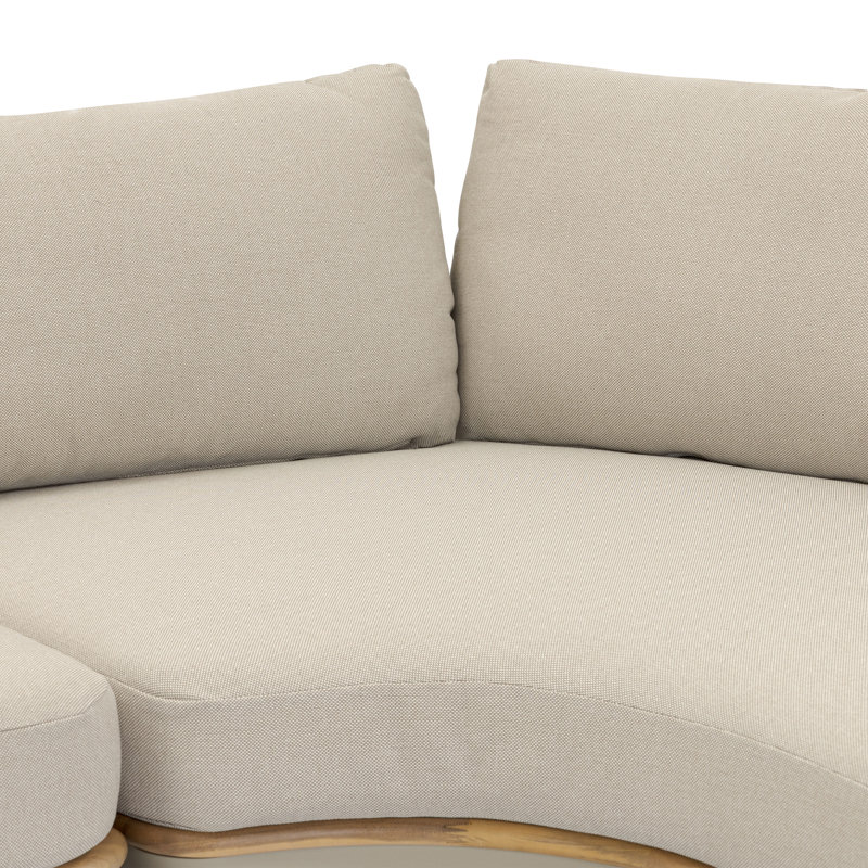 Canapé modulaire d'extérieur 109 po Isola