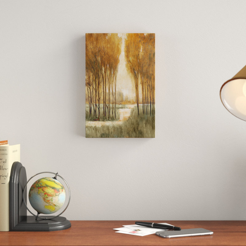 Golden Forest I by Timothy O' Toole - Painting, 30cm H x 20cm W, Wrapped Canvas