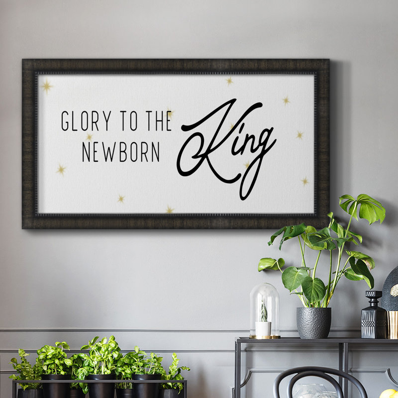 Toile encadrée Glory Premium - prête à être accrochée, Toile encadrée noire à coins fermés, H 25 po x l 45 po x P 1 po