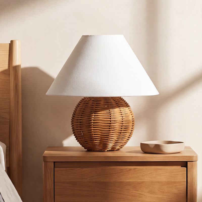 Gutzman Table Lamp, Classic Empire, Light Brown
