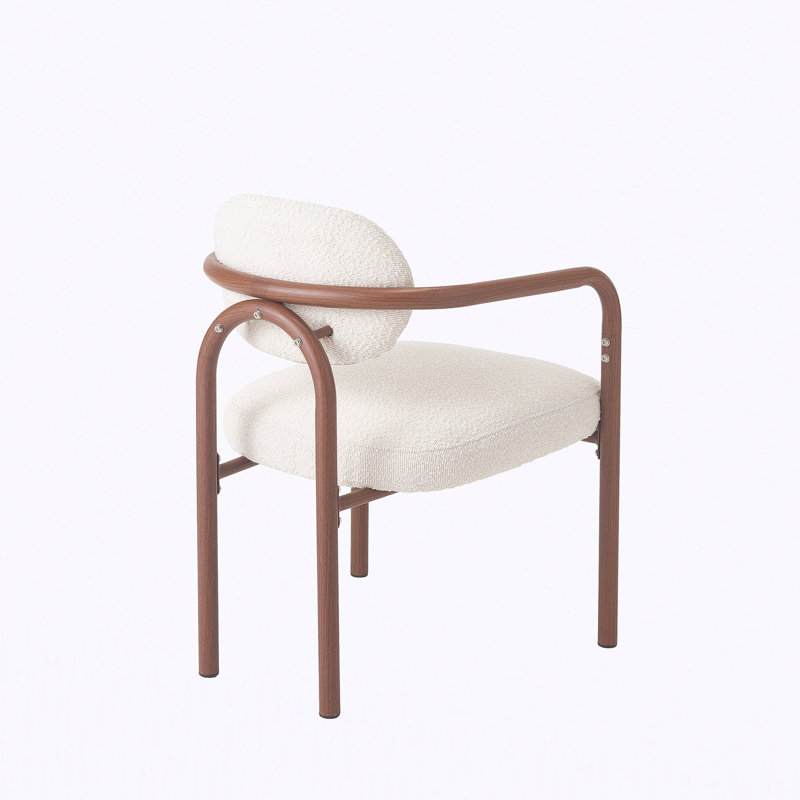 Chaise d'intérieur rembourrée, ensemble de 2, Noyer, Walnut, Noyer