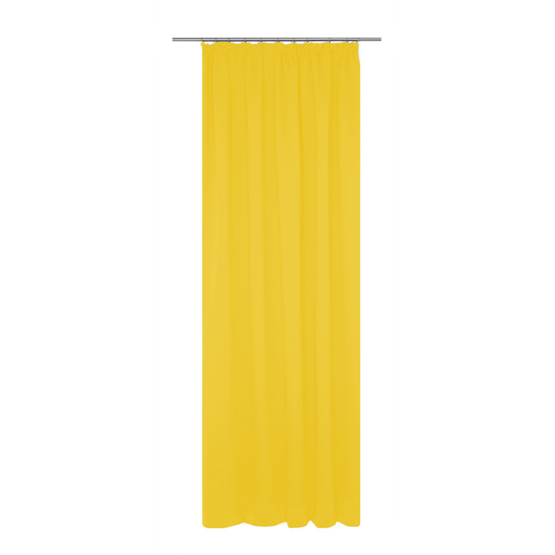 Blackout Curtain, Buttercup yellow, 255cm H x 145cm W