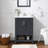 Crevan 24.02'' Single Bathroom Vanity with Marble Top