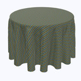 Vickrey Chevron Round Tablecloth