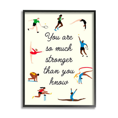"Plus fort que vous ne le sait" par Victoria Barnes-impression d’art graphique