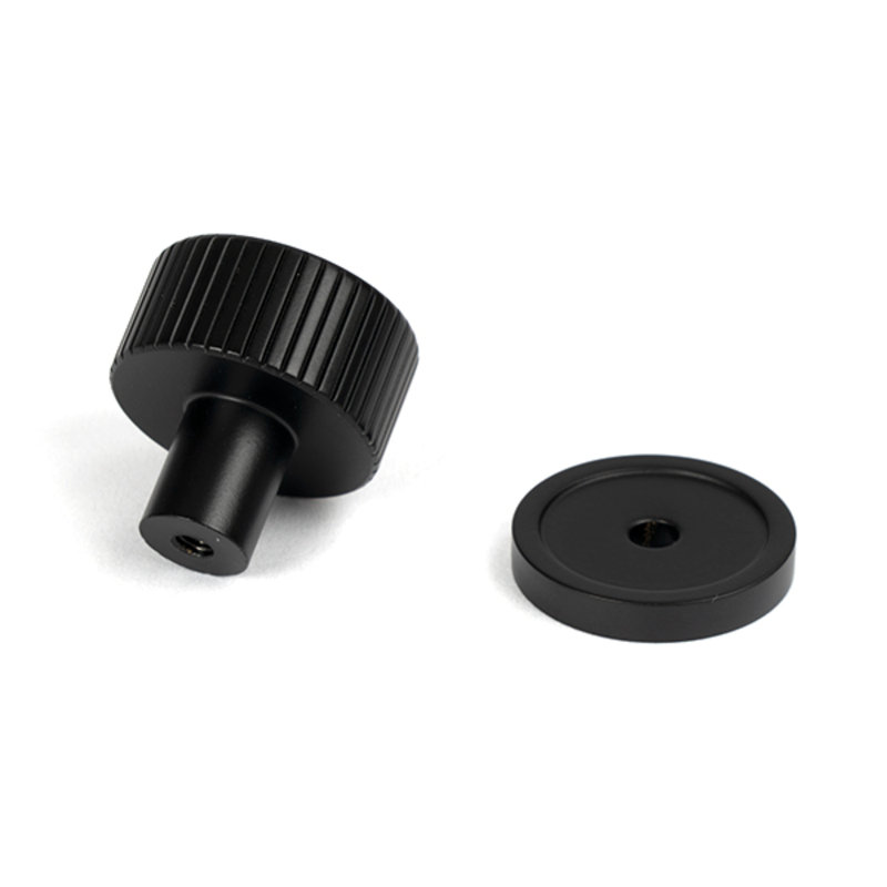 Matt Black Judd Cabinet Knob - 32Mm (Plain), 2.5 cm, Matt Black