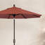 Parasol Market Sunbrella® 108 po Cannelle-66313928-66313944
