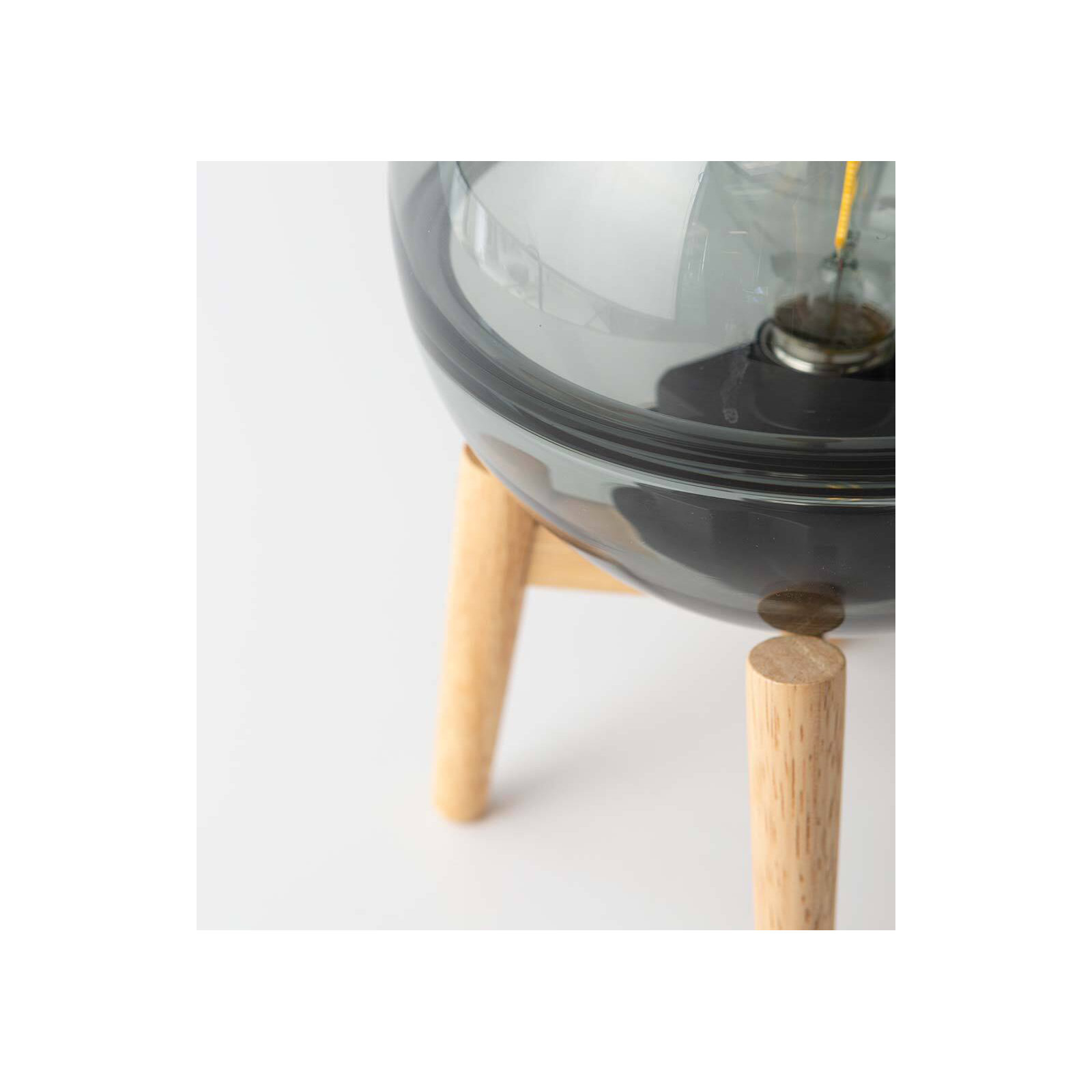 Jaban Wood Globe Lamp
