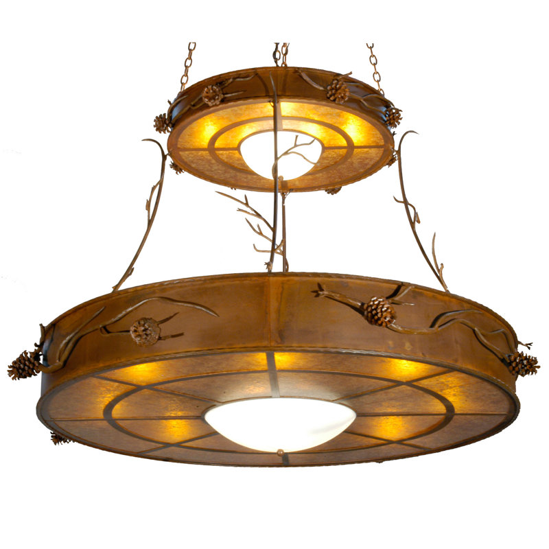 Lustre 16 lumières Woodland Pine