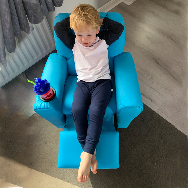 Children's Recliner, Blue