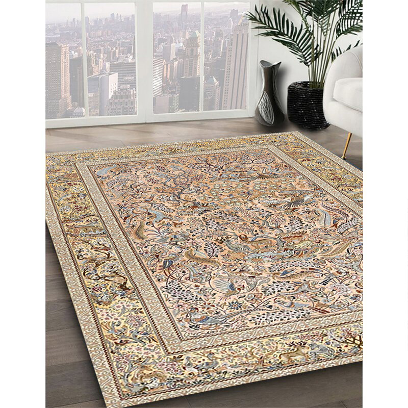 Oriental Indoor Rug, Square 5'
