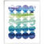 «Summer Dots V.2» par Elyse Deneige, art mural sur toile-84027999-84027992-84028030