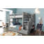 Full Over Full Bunk Bed With Shelves And 6 Storage Drawers-81537363