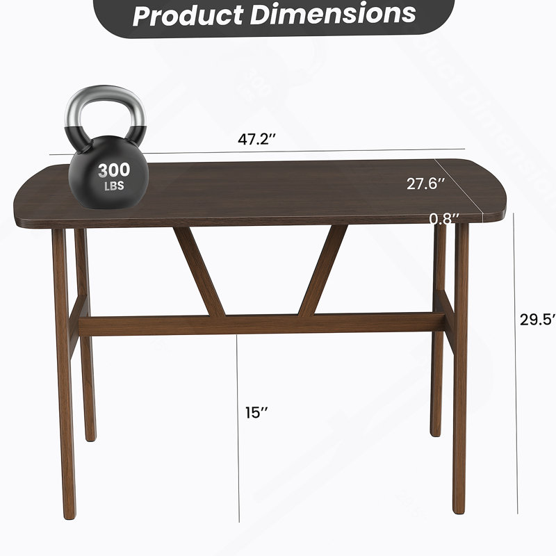 Table de salle à manger rectangulaire pour la famille et les amis, avec une structure robuste et une conception réfléchie, convenant à diverses occasions