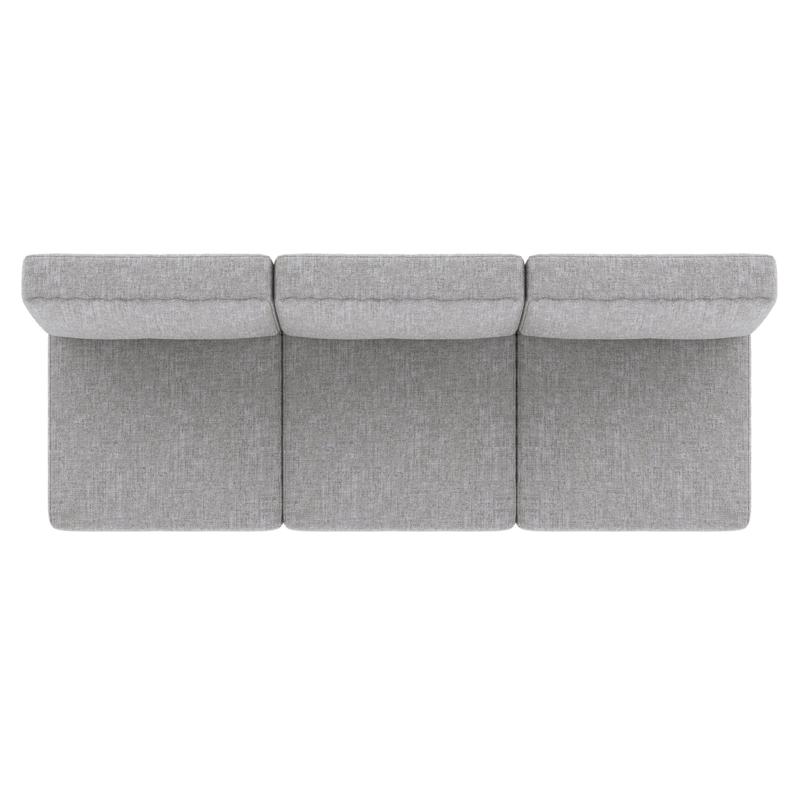 25" Sunbrella® Sofa Seat and Back Cushion, Canvas Granite Sunbrella® Canvas