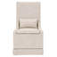 Chaise rembourré en lin Parsons-309179128